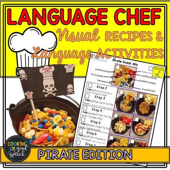 Preview of LANGUAGE CHEF| PIRATE EDITION| Language Skills| Cooking| Visual Recipes