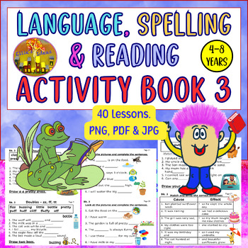 Preview of LANGUAGE, SPELLING & READING ACTIVITY BOOK 3