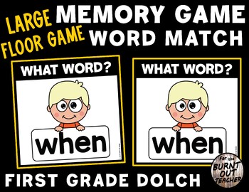 Initial T Words 1 - Match The Memory