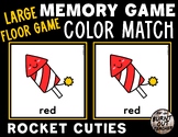 LARGE MEMORY MATCH FLOOR GAME COLOR MATCHING COLORS PATRIO