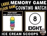 LARGE MEMORY MATCH FLOOR GAME COUNT MATCHING COUNTING 1- 1