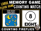 LARGE MEMORY MATCH FLOOR GAME COUNT MATCHING COUNTING 1-10