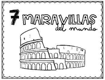Preview of LAS 7 MARAVILLAS DEL MUNDO MODERNO - 7 WONDERS
