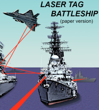 Preview of Battleship Laser Tag on a Coordinate Plane: Graphing slope Intercept / y=mx+b