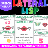LATERAL LISP Informational Handout for Speech Therapy for 