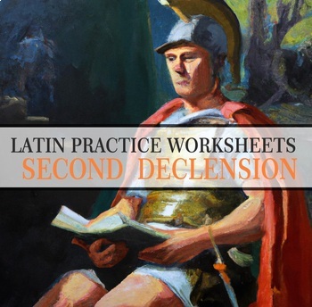 Preview of LATIN PRACTICE WORKSHEETS - SECOND DECLENSION