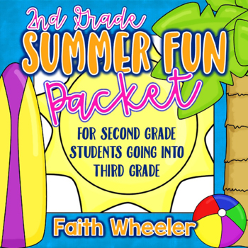 Preview of Language Arts & Math - Summer Fun Packet (2nd Grade)