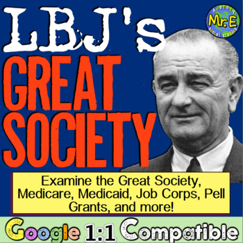 Preview of LBJ and The Great Society Analysis | Medicare, Medicaid, Pell Grants, Job Corps