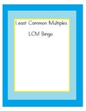 LCM BINGO - Least Common Multiple Bingo