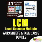 Finding Least Common Multiple Activity, LCM Coloring Activ