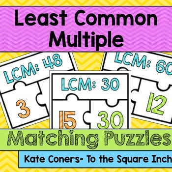 Preview of LCM Matching Puzzles