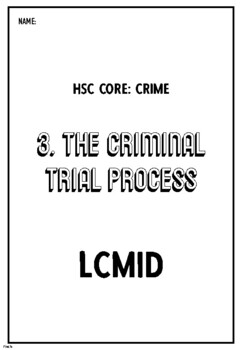 Preview of LCMID Booklet - Criminal Trial Process