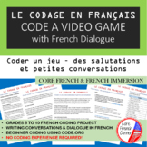 LE CODAGE EN FRANÇAIS: Code a Video Game in French using PlayLab