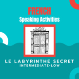 LE LABYRINTHE SECRET (Novel)  Speaking Activities, Interme