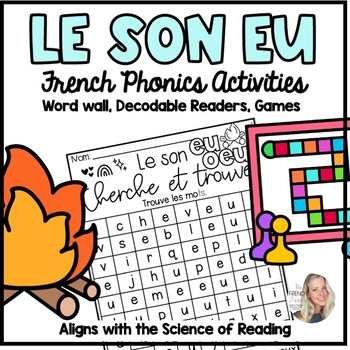 Preview of LE SON EU | Les sons français | Mon cahier de sons (French Phonics) (SOR)