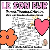 LE SON EUR | Les sons français | Mon cahier de sons (Frenc