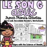 LE SON G Doux| Les sons français | Mon cahier de sons (Fre
