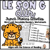 LE SON G Dur| Les sons français | Mon cahier de sons (Fren