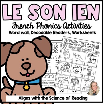 Preview of LE SON IEN| French Science of Reading | Mon cahier de sons (French Phonics)