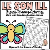LE SON ILL| Les sons français | Mon cahier de sons (French