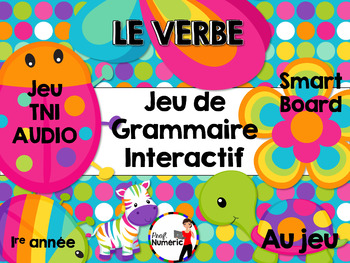 FRENCH SMARTBOARD GAMES - 10 Jeux de grammaire TNI et BOOM CARDS - BUNDLE