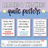 LEADERS & THINKERS INSPIRATIONAL QUOTE POSTERS
