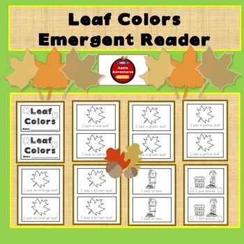 Preview of LEAF COLORS - FALL EMERGENT READER