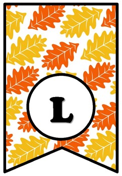 Preview of LEAF THROUGH A GOOD BOOK, Bulletin Board Sayings Pennant Letters, Fall, Reading