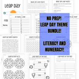 LEAP DAY BOOKLET! No Prep, Ready to Print!