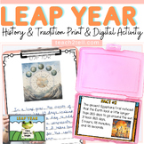 Leap Year Activities, Leap Year Reading Comprehension Scav