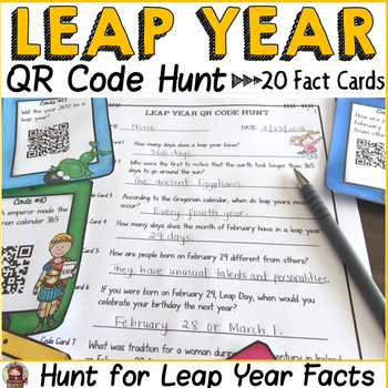 Preview of LEAP YEAR: QR CODE HUNT