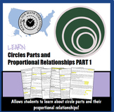 LEARN: Circles Parts and Proportional Relationships PART 1
