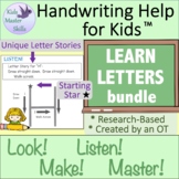 LEARN LETTERS - Practice Uppercase & Lowercase - Handwriti