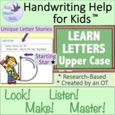 LEARN LETTERS - Upper Case Letters - Handwriting Instructi