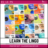 LEARN THE LINGO Poster Set - Science Literacy