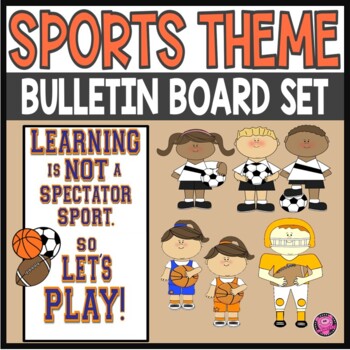 Growth Mindset Sports Theme Bulletin Board Set by Oink4PIGTALES | TpT