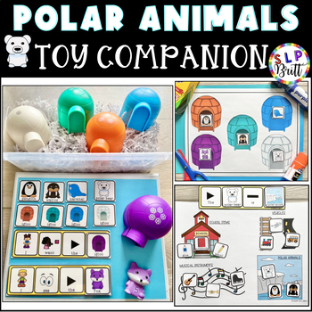 Preview of LEARNING RESOURCES SORT & SEEK POLAR ANIMALS, TOY COMPANION (SPEECH THERAPY)