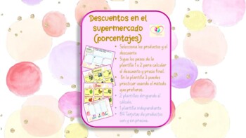 Preview of SUPERMERCADO 2 SIN PRECIOS (PORCENTAJES)
