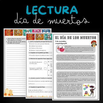 Preview of LECTURA: DÍA DE MUERTOS