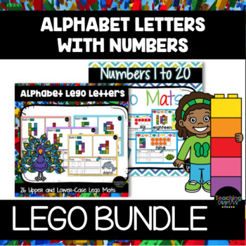 Preview of LEGO Alphabet Letters with Numbers