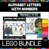 LEGO Alphabet Letters with Numbers