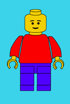 Preview of LEGO - BASIC ALGEBRA 1, What comes next? Cut & Paste x10 worksheets