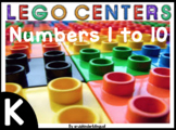 LEGO CENTERS building Numbers 1 to 10 English & Spanish