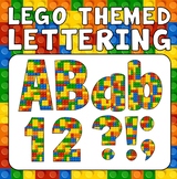 LEGO DISPLAY LETTERING - KS 1-2 EARLY YEARS TOYS LETTERS NUMBERS
