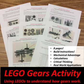 Preview of LEGO Gears Activity
