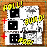 Roll! Build! Add! (an "Adding 3 Numbers" activity)