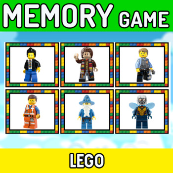 Preview of LEGO Memory Game - 48 CARDS