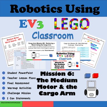 Preview of Robotics Using LEGO MindStorms EV3: Mission 6 -The Medium Motor