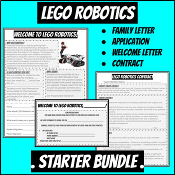 Preview of LEGO Robotics Starter BUNDLE