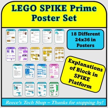 Preview of LEGO SPIKE Prime Poster Set